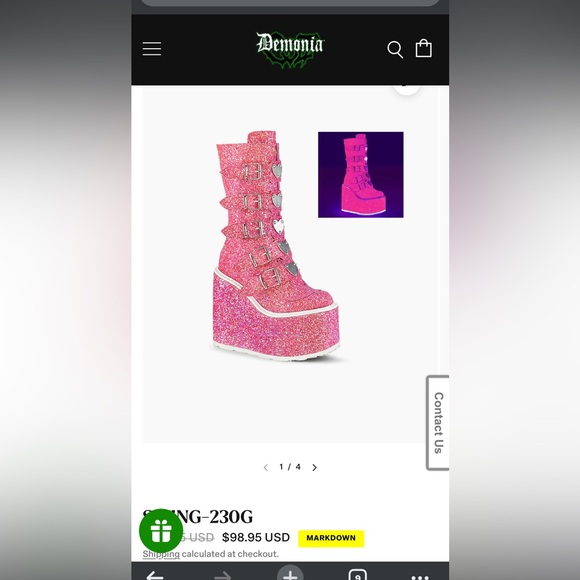 Pink Demonia Platforms - Picture 4 of 4